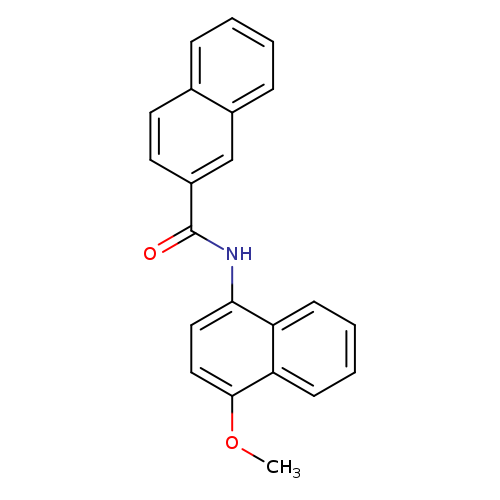 N-(4-methoxynaphthalen-1-yl)naphthalene-2-carboxamide