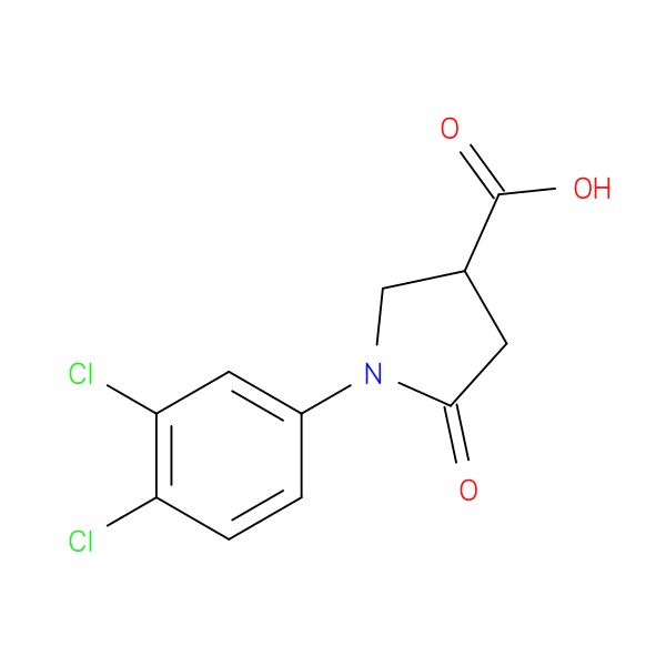 1-(3,4-Dichlorophenyl)-2-oxopyrrolidine-4-carboxylic acid