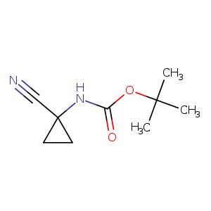 Carbamic acid, (1-cyanocyclopropyl)-, 1,1-dimethylethyl ester (9CI)