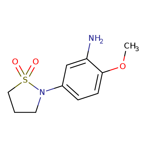 5-(1,1-DIOXIDOISOTHIAZOLIDIN-2-YL)-2-METHOXYANILINE