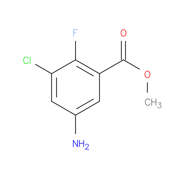 methyl 5-amino-3-chloro-2-fluorobenzoate