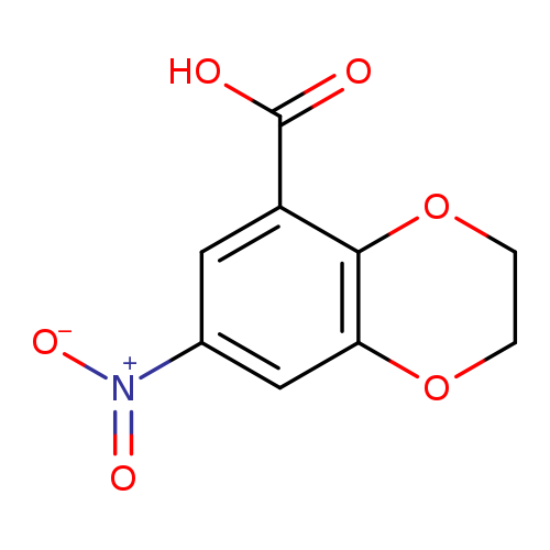 7-nitro-2,3-dihydro-1,4-benzodioxine-5-carboxylic acid