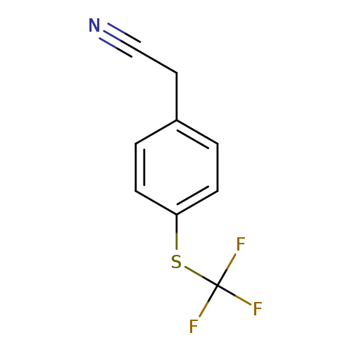 4-(Trifluoromethylthio)phenylacetonitrile