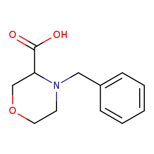 3-Morpholinecarboxylic acid, 4-(phenylmethyl)-
