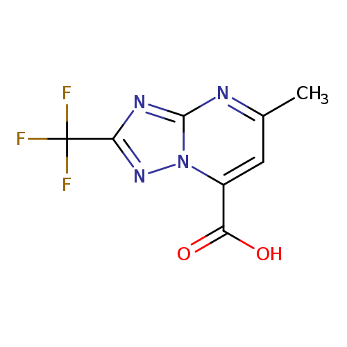 5-methyl-2-(trifluoromethyl)-[1,2,4]triazolo[1,5-a]pyrimidine-7-carboxylic acid