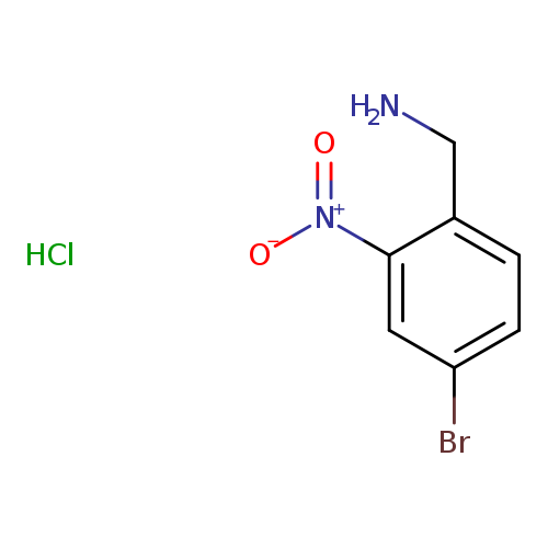 (4-bromo-2-nitrophenyl)methanamine hydrochloride