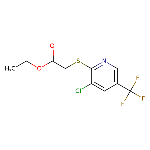ethyl 2-{[3-chloro-5-(trifluoromethyl)pyridin-2-yl]sulfanyl}acetate