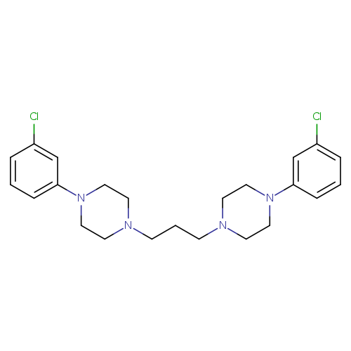 1,3-Bis[4-(3-chlorophenyl)piperazin-1-yl]propane
