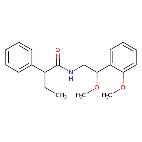 N-[2-methoxy-2-(2-methoxyphenyl)ethyl]-2-phenylbutanamide