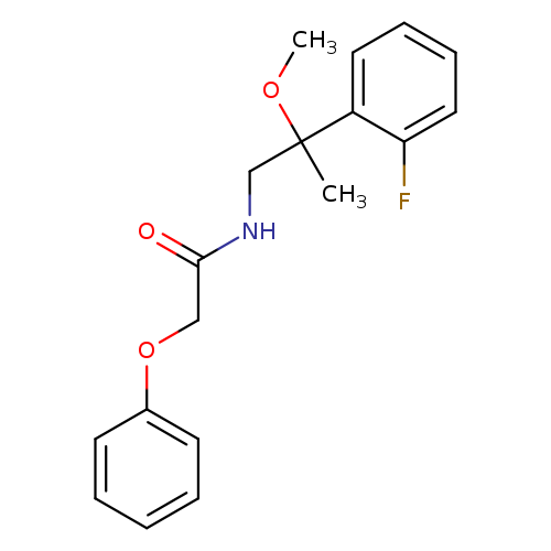 N-[2-(2-fluorophenyl)-2-methoxypropyl]-2-phenoxyacetamide