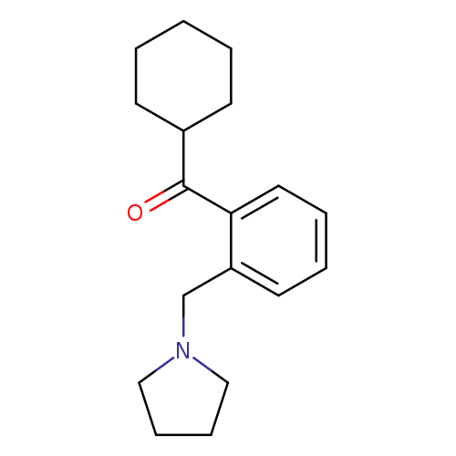 Cyclohexyl 2-(pyrrolidinomethyl)phenyl ketone