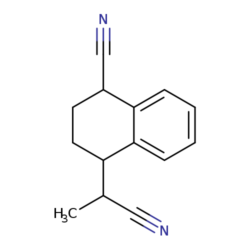 4-(1-Cyanoethyl)-1,2,3,4-tetrahydronaphthalene-1-carbonitrile