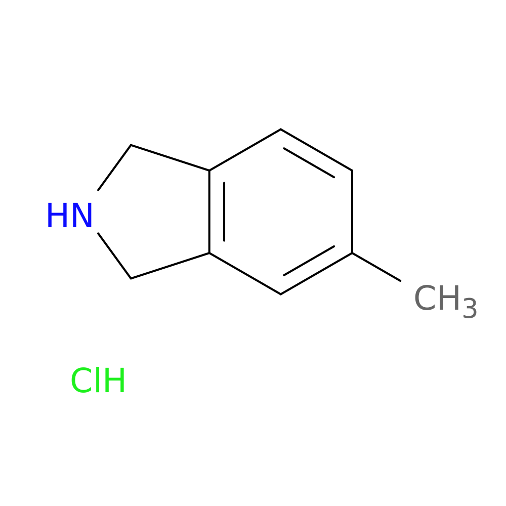 5-methyl-2,3-dihydro-1H-isoindole hydrochloride