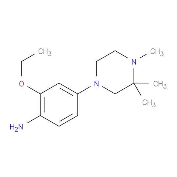2-ethoxy-4-(3,3,4-trimethylpiperazin-1-yl)aniline