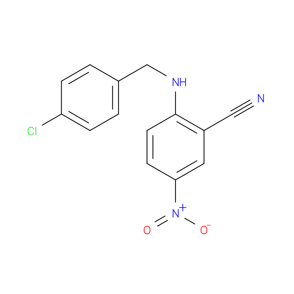 2-[(4-Chlorobenzyl)amino]-5-nitrobenzonitrile