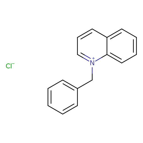 Quinolinium, 1-(phenylmethyl)-, chloride (1:1)