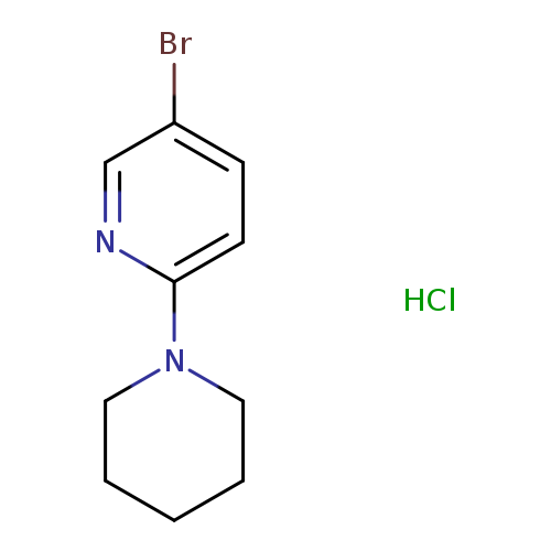 5-Bromo-2-piperidinopyridine, HCl