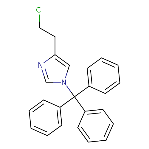 1H-Imidazole, 4-(2-chloroethyl)-1-(triphenylmethyl)-