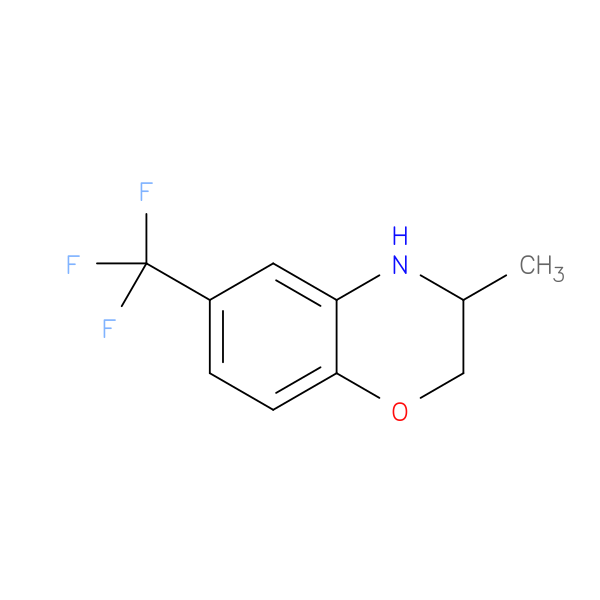 3-methyl-6-(trifluoromethyl)-3,4-dihydro-2H-1,4-benzoxazine
