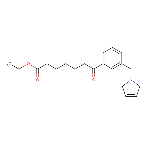 Ethyl 7-(3-((2,5-dihydro-1H-pyrrol-1-yl)methyl)phenyl)-7-oxoheptanoate