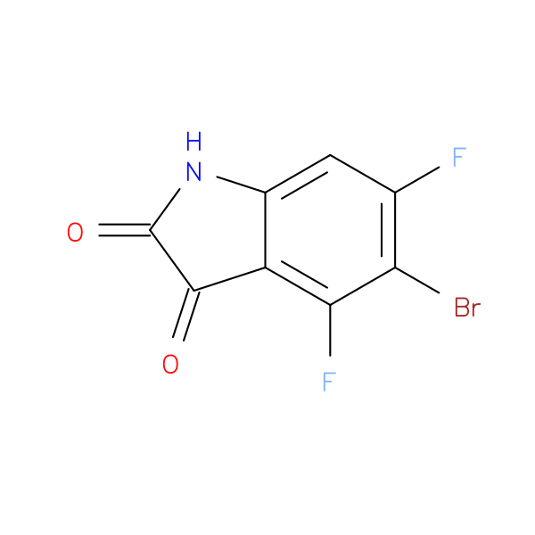 5-Bromo-4,6-difluoroindoline-2,3-dione
