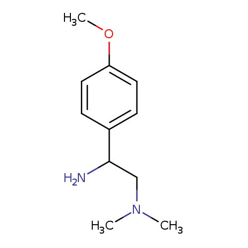 [2-amino-2-(4-methoxyphenyl)ethyl]dimethylamine