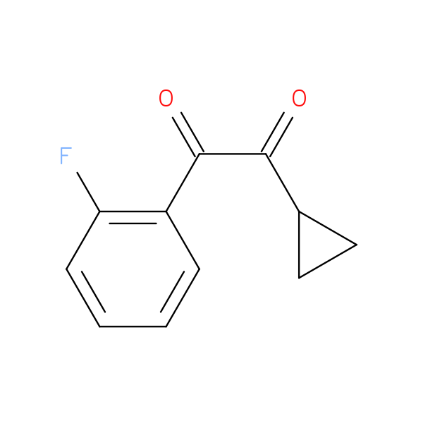 1-Cyclopropyl-2-(2-fluorophenyl)ethane-1,2-dione