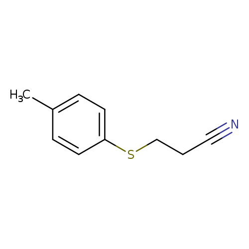 3-[(4-METHYLPHENYL)THIO]PROPANENITRILE