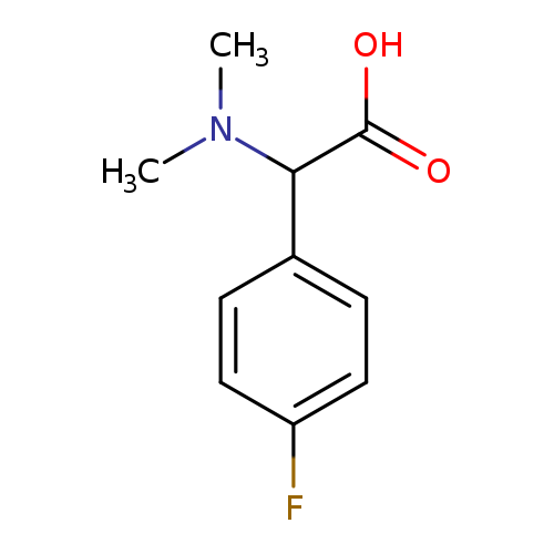 2-(Dimethylamino)-2-(4-fluorophenyl)acetic acid