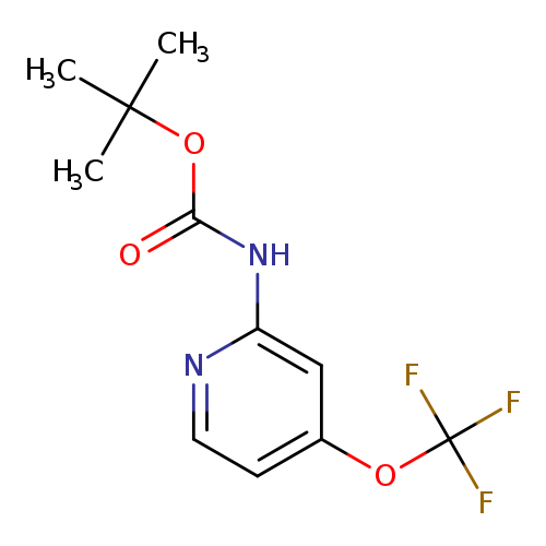 tert-butyl N-[4-(trifluoromethoxy)pyridin-2-yl]carbamate
