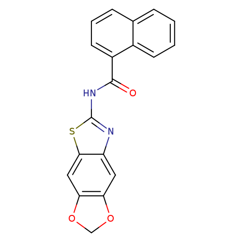 N-{4,6-dioxa-10-thia-12-azatricyclo[7.3.0.0^{3,7}]dodeca-1(9),2,7,11-tetraen-11-yl}naphthalene-1-carboxamide