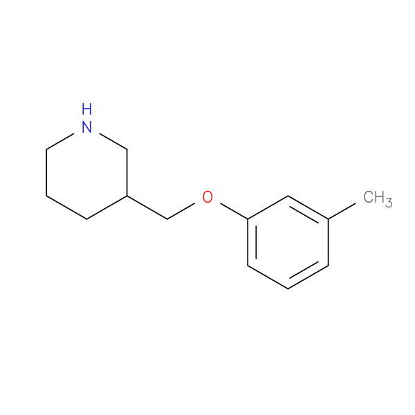 3-((m-Tolyloxy)methyl)piperidine