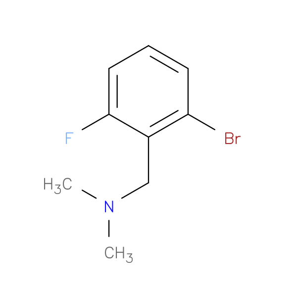 N,N-Dimethyl 2-bromo-6-fluorobenzylamine