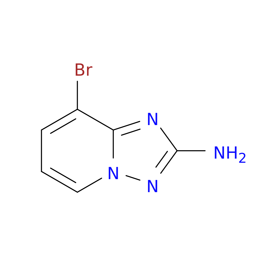 2-Amino-8-bromo[1,2,4]triazolo[1,5-a]pyridine