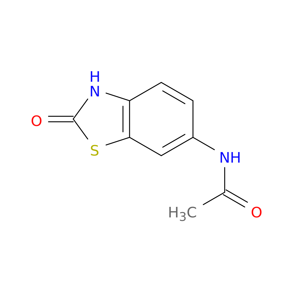 N-(2,3-Dihydro-2-oxo-6-benzothiazolyl)acetamide