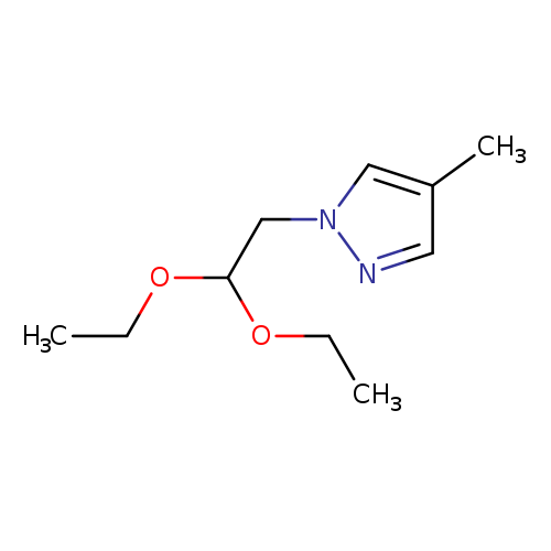1H-Pyrazole, 1-(2,2-diethoxyethyl)-4-methyl-