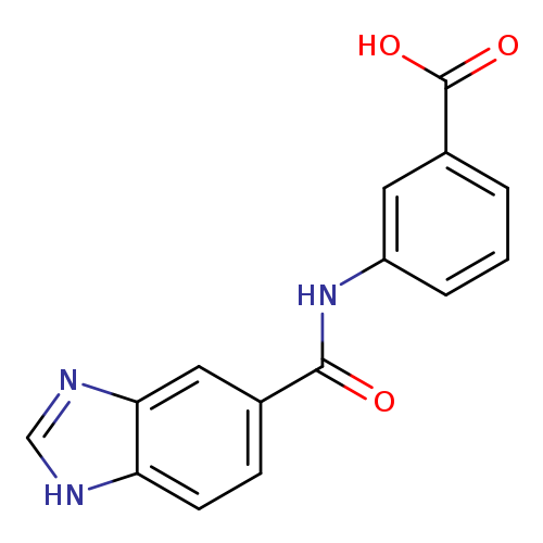 3-(1H-1,3-benzodiazole-5-amido)benzoic acid