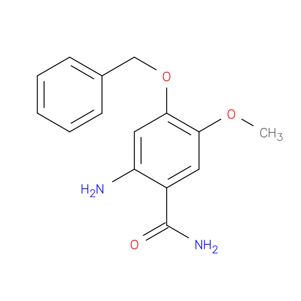2-Amino-4-(benzyloxy)-5-methoxybenzamide