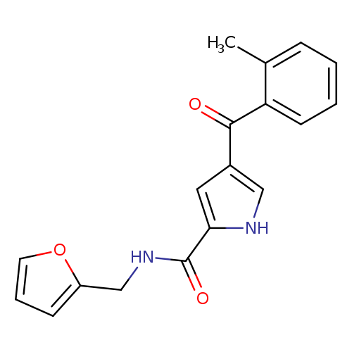 N-[(furan-2-yl)methyl]-4-(2-methylbenzoyl)-1H-pyrrole-2-carboxamide