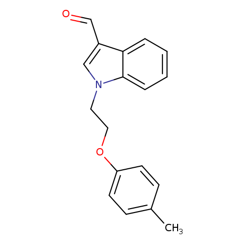 1-[2-(4-methylphenoxy)ethyl]-1H-indole-3-carbaldehyde