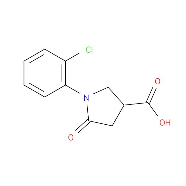 1-(2-Chlorophenyl)-5-oxopyrrolidine-3-carboxylic acid