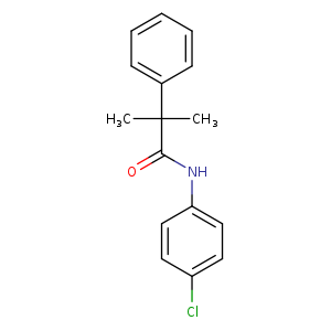N-(4-chlorophenyl)-2-methyl-2-phenylpropanamide