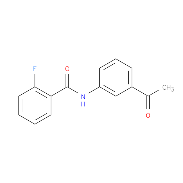 N-(3-Acetylphenyl)-2-fluorobenzamide