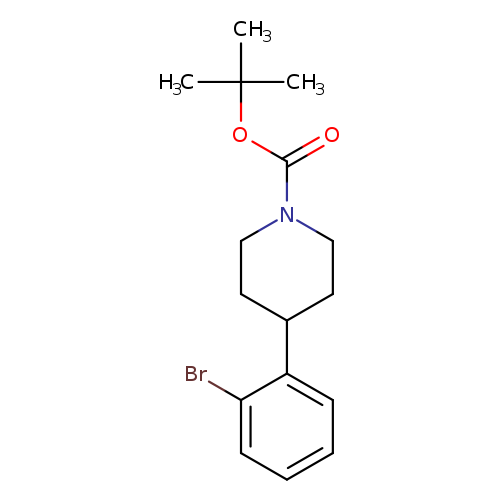 1-Piperidinecarboxylic acid, 4-(2-bromophenyl)-, 1,1-dimethylethyl ester