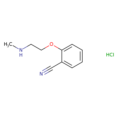 2-[2-(Methylamino)ethoxy]benzonitrile hydrochloride