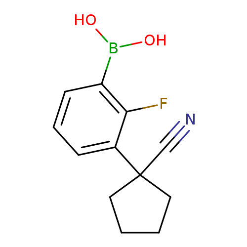 3-(1-Cyanocyclopentyl)-2-fluorophenylboronic acid