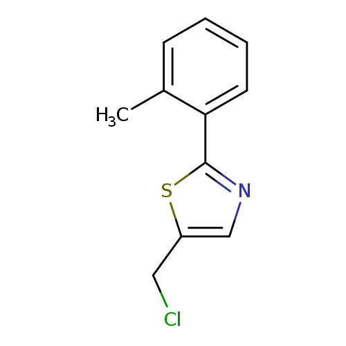 5-(Chloromethyl)-2-(2-methylphenyl)-1,3-thiazole hydrochloride