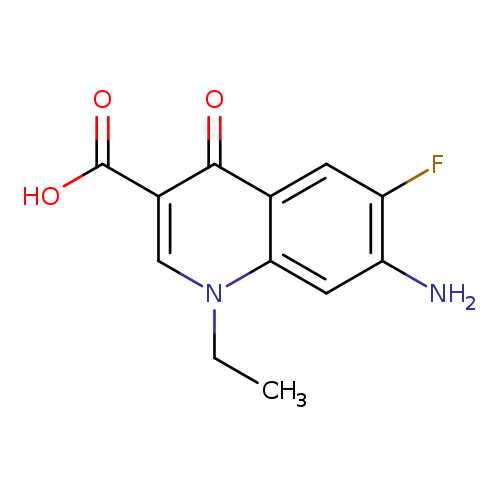 7-Amino-1-ethyl-6-fluoro-4-oxo-1,4-dihydroquinoline-3-carboxylic acid