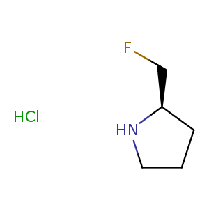 Pyrrolidine, 2-(fluoromethyl)-, hydrochloride, (2R)-