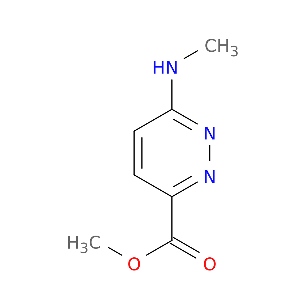 Methyl 6-(Methylamino)pyridazine-3-carboxylate